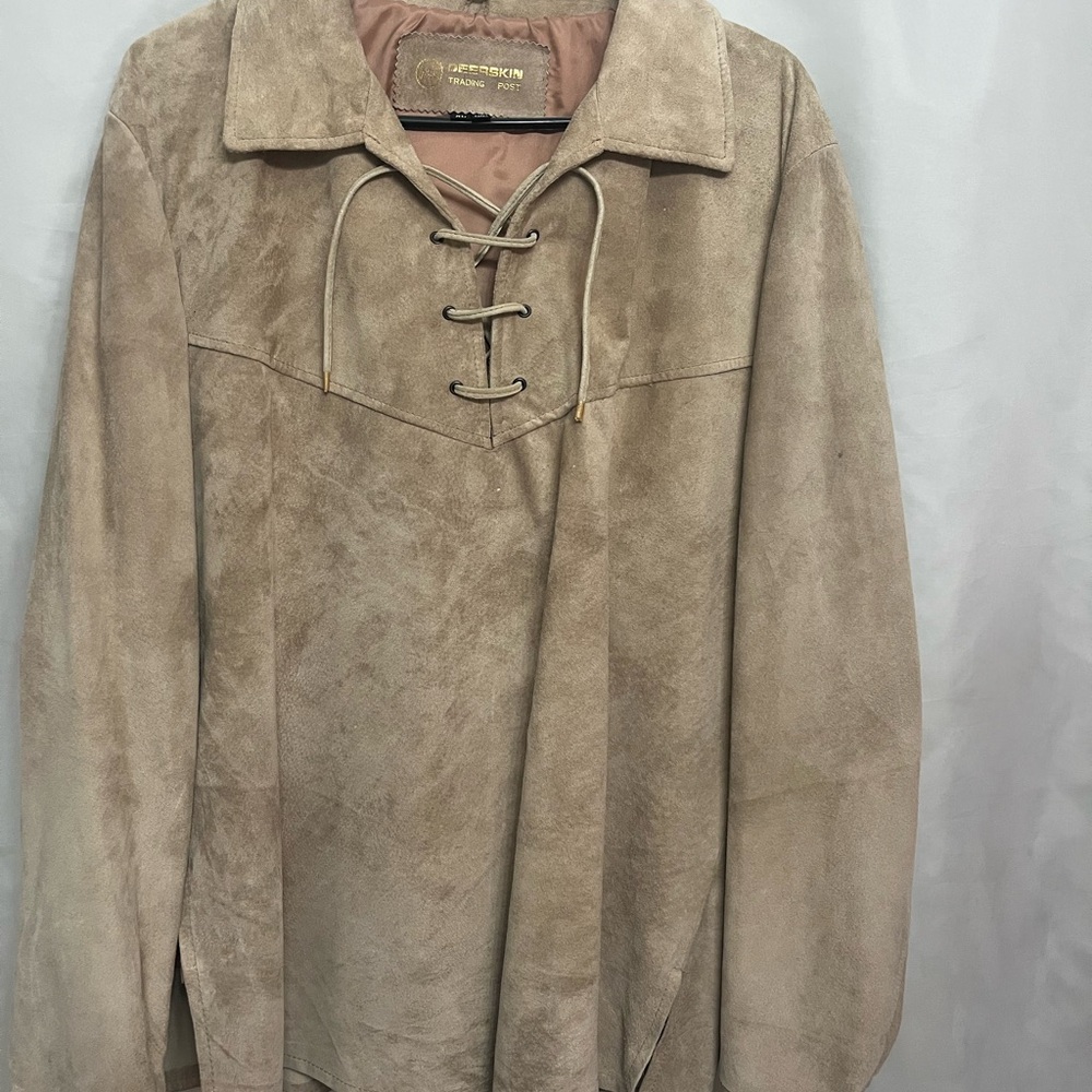 Vintage Deerskin Trading Post Suede Jacket